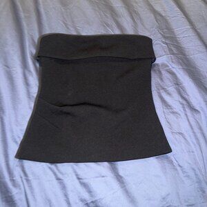 Aritzia Babaton Black Strapless Top S Bandeau Tube Top Structured Minimalist